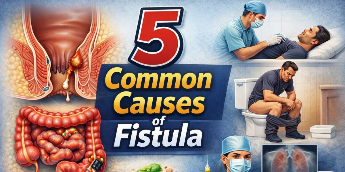 Top 5 Common Causes of Fistula | Symptoms, Reasons, and Risk Factors